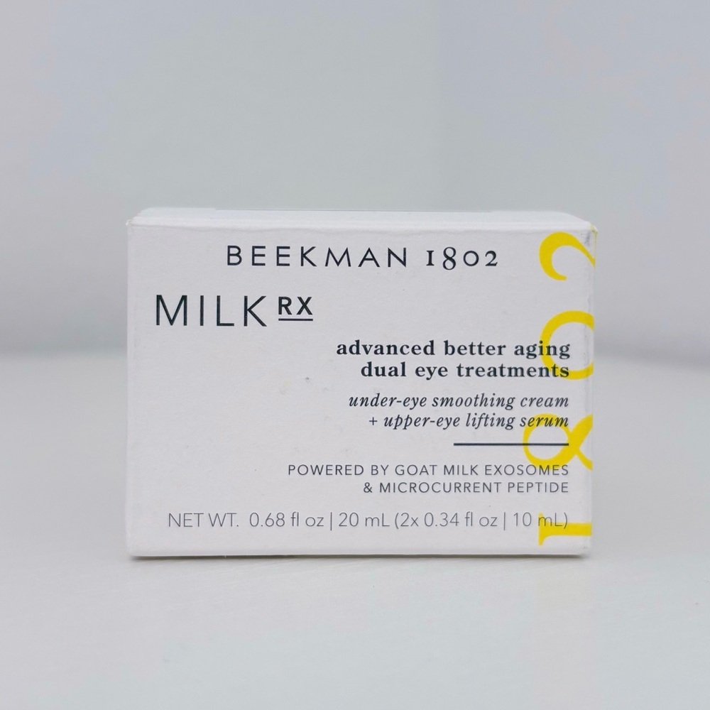 NEW! BEEKMAN 1802 Advanced Better Aging Dual Eye Treatments
